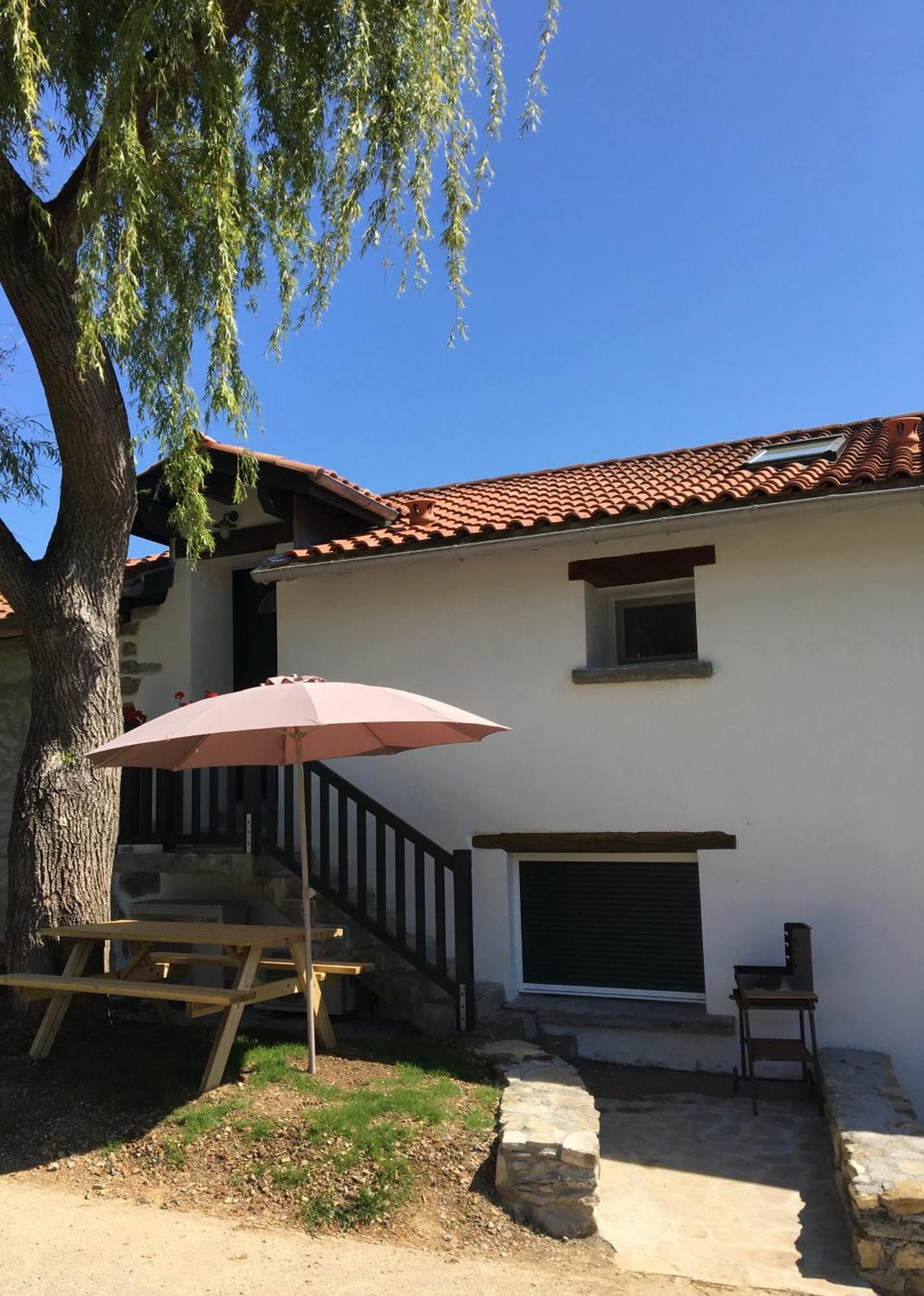 Apartmán La Grange D'Etxexuria Lantabat Exteriér fotografie